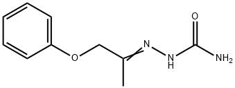 1-Phenoxy-2-propanone semicarbazone 结构式