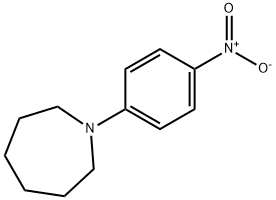 1-(4-硝基苯基)氮杂环庚烷 结构式