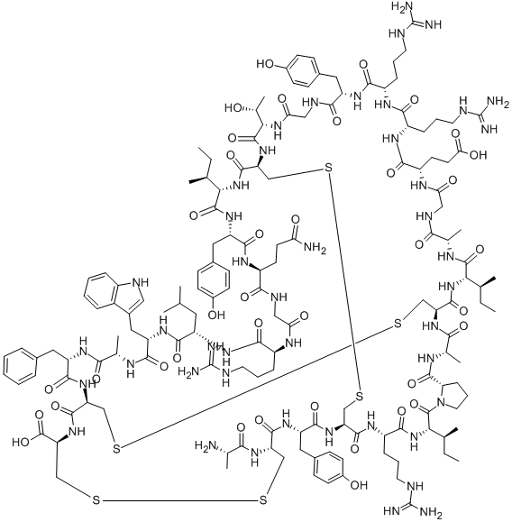 α-防御素-3 结构式