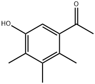 5'-Hydroxy-2',3',4'-trimethylacetophenone 结构式