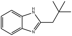 1H-苯并咪唑,2-(2,2-二甲基丙基)- 结构式