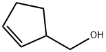 环戊-2-烯-1-基甲醇 结构式