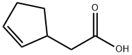 2-环戊烯基-1-乙酸 结构式