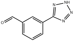 3-(2H-四唑-5-基)苯甲醛 结构式