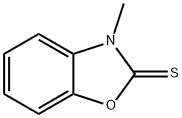 3-甲基-2(3H)-苯丙唑硫酮 结构式