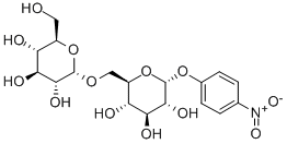 4-Nitrophenyl6-O-(a-D-glucopyranosyl)-a-D-glucopyranoside 结构式