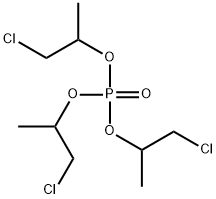 磷酸三(2-氯丙基)酯 结构式