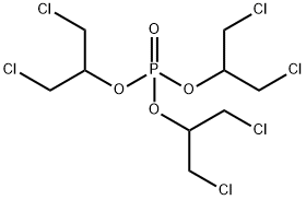 磷酸三(1,3-二氯异丙基)酯 结构式
