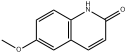 2-羟基-6-甲氧基喹啉 结构式