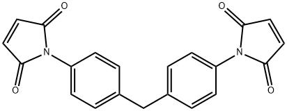 4,4'-双马来酰亚胺二苯甲烷 结构式