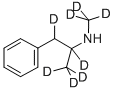 (±)-脱氧麻黄碱-D8, 100 UG/ML 结构式