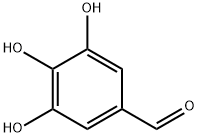 3,4,5-三羟基苯甲醛 结构式