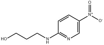 1-Propanol,3-[(5-nitro-2-pyridinyl)amino]-(9CI) 结构式