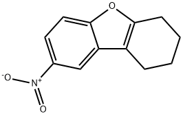 8-硝基-1,2,3,4-四氢二苯并呋喃 结构式