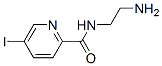 N-(2-aminoethyl)-5-iodo-2-pyridinecarboxamide 结构式