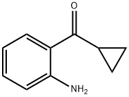(2-氨基苯基)(环丙基)甲酮 结构式