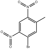 1-溴-5-甲基-2,4-二硝基苯 结构式