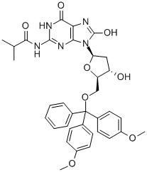 5'-O-(DIMETHOXYTRITYL)-8-HYDROXY-N2-ISOBUTRYL-2'-DEOXYGUANOSINE