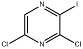 3,5-二氯-2-碘吡嗪 结构式