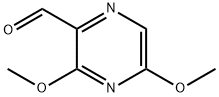 3,5-DIMETHOXYPYRAZINE-2-CARBALDEHYDE 结构式