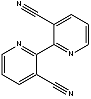 2,2-BIPYRIDINE-3,3-DICARBONITRILE 结构式