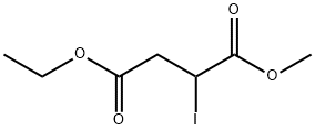 Butanedioic acid, iodo-, 4-ethyl 1-methyl ester (9CI) 结构式