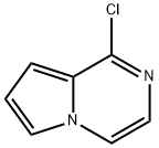1-氯H-吡咯并[1,2-A]吡嗪 结构式