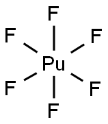 PLUTONIUMHEXAFLUORIDE 结构式