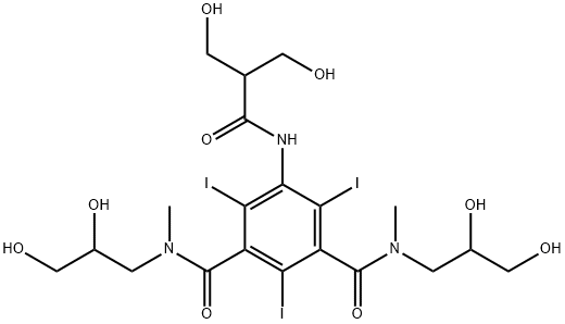 碘比醇 结构式