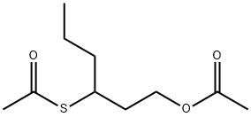 乙酸3-(乙酰巯基)己酯 结构式