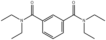 NNN'N'-TETRAETHYLISOPHTHALAMIDE 结构式