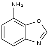 苯并[D]恶唑-7-胺 结构式