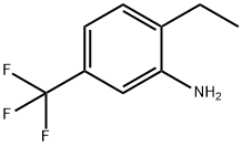 2-乙基-5-(三氟甲基)苯胺 结构式
