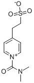 1-二甲基氨基甲酰-4-(2-硫代乙基)吡啶内盐 结构式