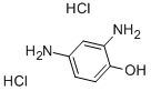 2,4-二氨基酚二盐酸盐 结构式