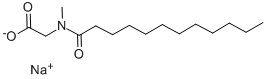 十二烷基肌氨酸钠 结构式