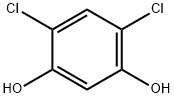 4,6-二氯间苯二酚 结构式