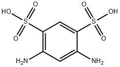 间苯二胺-4,6-双磺酸 结构式