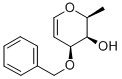 4-O-苯甲基-L-萤石 结构式