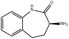 (3S)-氨基-1,3,4,5-四氢-2H-1-苯氮杂卓-2-酮 结构式