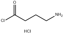 Butanoyl chloride, 4-aMino-, hydrochloride 结构式