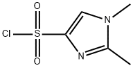 1,2-二甲基-1H-咪唑-4-磺酰氯 结构式