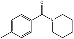 1-Piperidinyl(p-tolyl)methanone 结构式