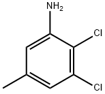 2,3-二氯-5-甲基苯胺 结构式