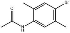 N-(4-溴-2,5-二甲基苯基)乙酰胺 结构式