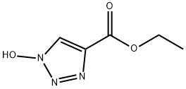 1-羟基-1H-1,2,3-三唑-4-羧酸乙酯 结构式