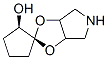 Spiro[cyclopentane-1,2-[4H-1,3]dioxolo[4,5-c]pyrrole], tetrahydro-5-hydroxy-, cis- (9CI) 结构式