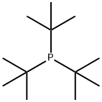三叔丁基膦 结构式