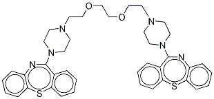 喹硫平杂质E 结构式