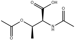 N,O-二乙酰基-L-苏氨酸 结构式